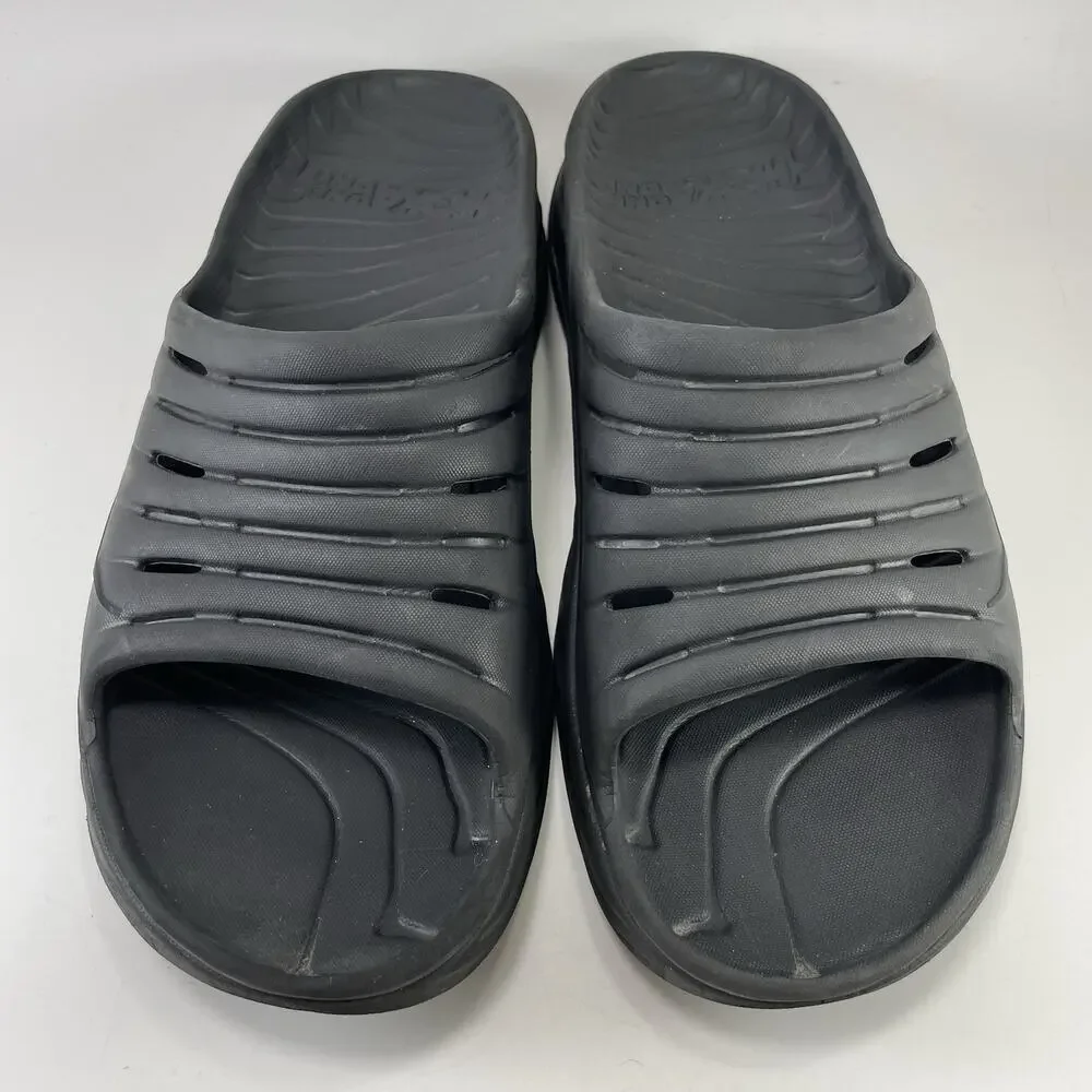 Hoka One One Ora Recovery Slide 2 Mens Size 13 Black Black Sandals